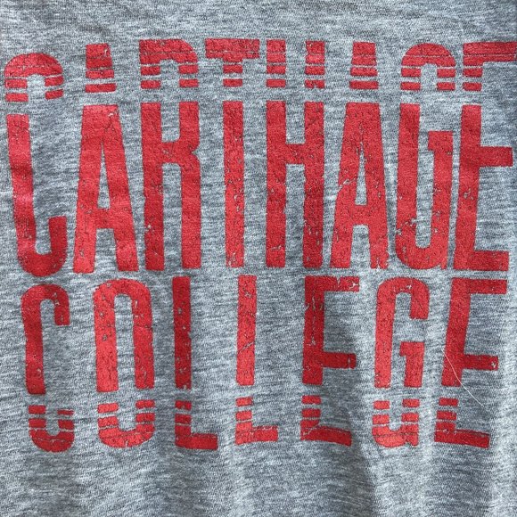 Carthage College handmade upcycled t-shirt newborn gown infant sleep sack - Picture 3 of 9